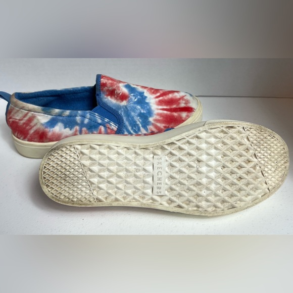 SKECHERS hippie tie dye sneakers, size 8.5 - Picture 5 of 6